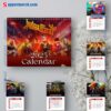Judas Priest Music Wall Hanging Calendar 2025 BmhNise