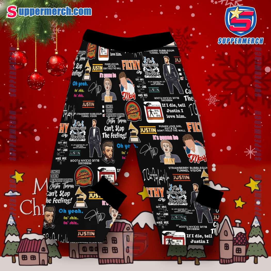 Justin Timberlake Presents The Forget Tomorrow World Tour Pajamas Set-b ZIhJdCD