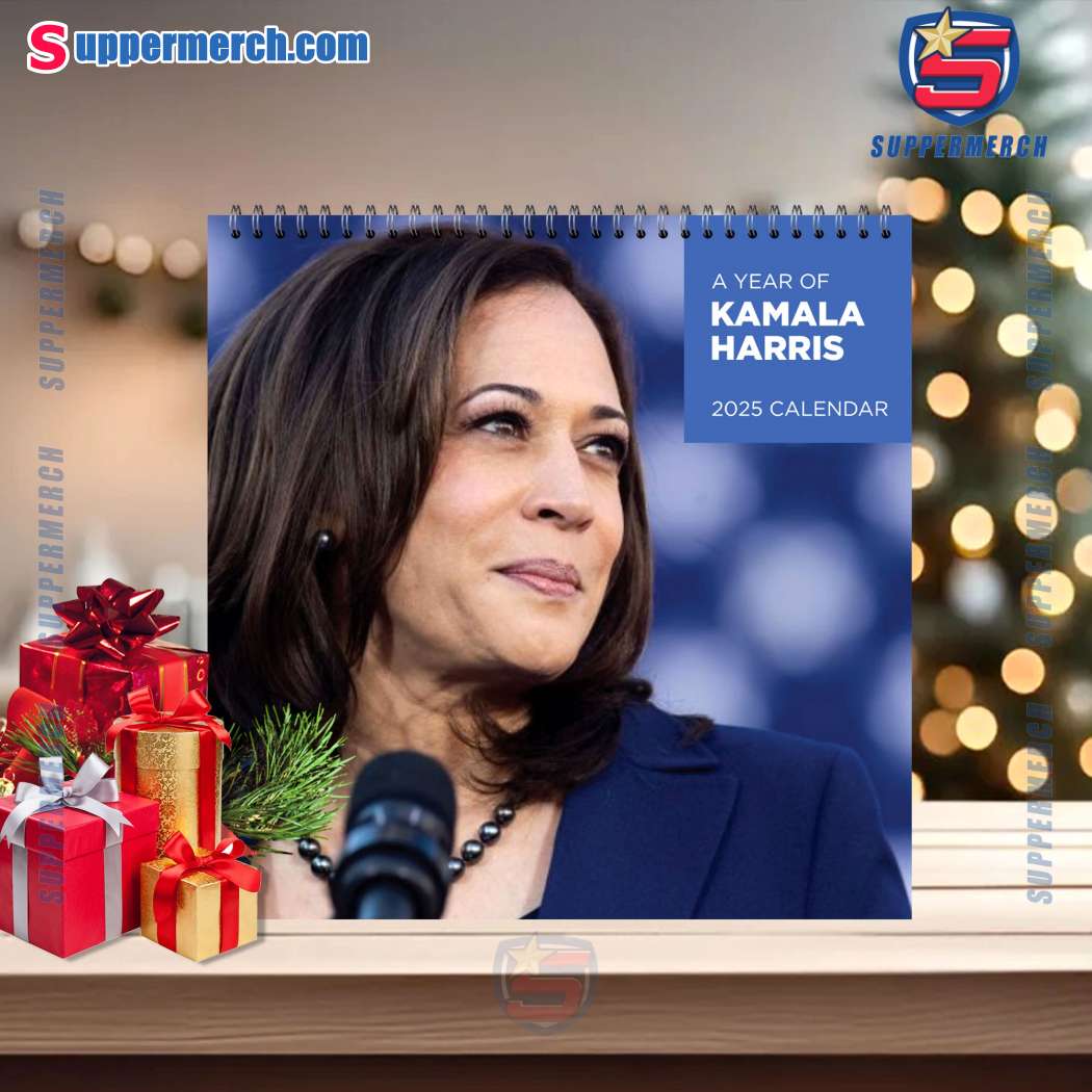 Kamala Harris Wall Hanging Calendar 2025-a M47Bzy1