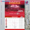 Kansas City Chiefs Wall Hanging Calendar 2025-b Ag0dHu6