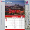 Kansas City Chiefs Wall Hanging Calendar 2025-z B0Ozo4p