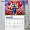 Kansas State Wildcats Wall Hanging Calendar 2025-c AOEHoWU