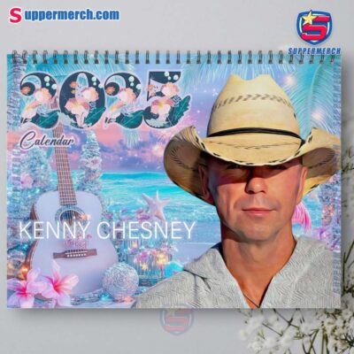 Kenny Chesney Wall Hanging Calendar 2025-a f8Ka45o
