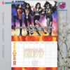 Kiss Band Wall Hanging Calendar 2025-y HUsdQYO