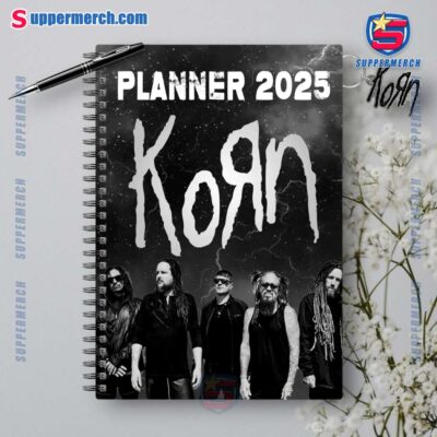 Korn 2025 Daily Planner-a M9Ujk6f