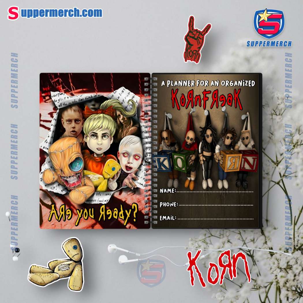 Korn A Planner For Organized Korn Freak 2025 Daily Planner-b 8nb6x3B