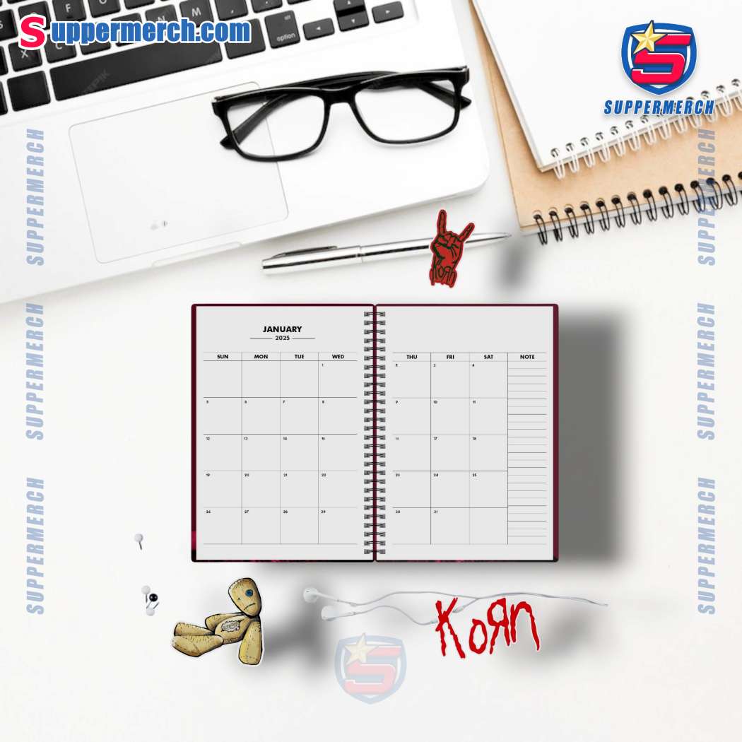 Korn A Planner For Organized Korn Freak 2025 Daily Planner-x ypbI9E1