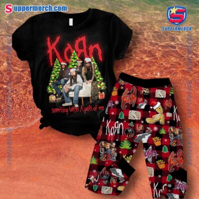 Korn Something Takes A Part Of Me Christmas Pajamas Set-Photoroom W67aOB9