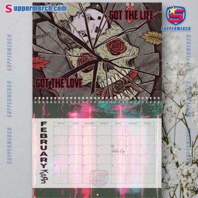 Korn Wall Hanging Calendar 2025-a frC2O5N