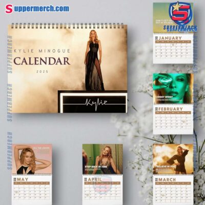 Kylie Minogue Wall Hanging Calendar 2025 2Fmwa6f