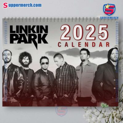 Linkin Park Music Wall Hanging Calendar 2025-a F9RNPTH