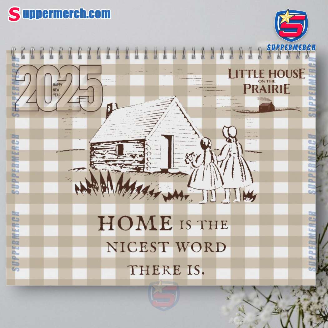 Little House On The Prairie Wall Hanging Calendar 2025-a omrX0ai