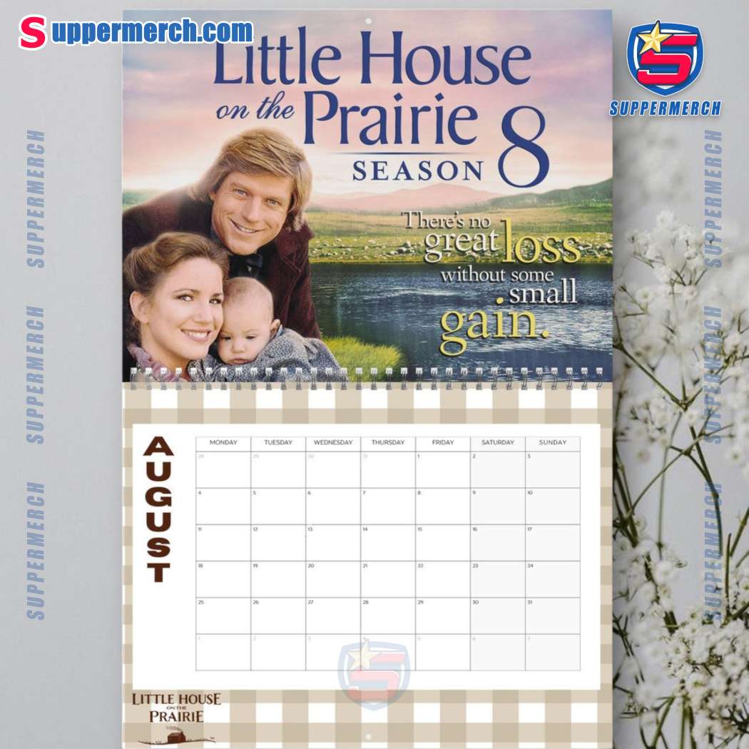 Little House On The Prairie Wall Hanging Calendar 2025-z oQvPM0Z