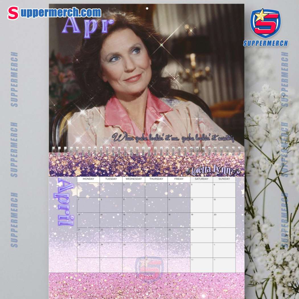 Loretta Lynn Wall Hanging Calendar 2025-x rwR5yJ0