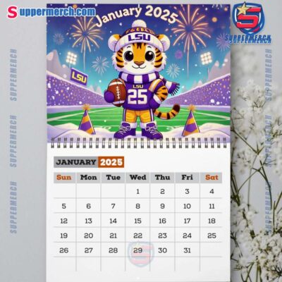 Lsu Tigers Wall Hanging Calendar 2025-a VNwzZLm