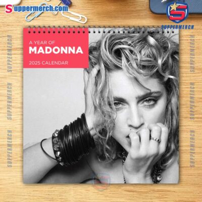 Madonna Singer Wall Hanging Calendar 2025 DL10qVW