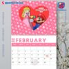 Mario Cartoon Wall Hanging Calendar 2025-c IFDS5dQ
