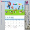 Mario Cartoon Wall Hanging Calendar 2025-y ocH6DqV