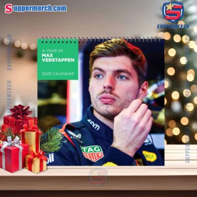 Max Verstappen 2025 Wall Hanging Calendar-a darl0EP