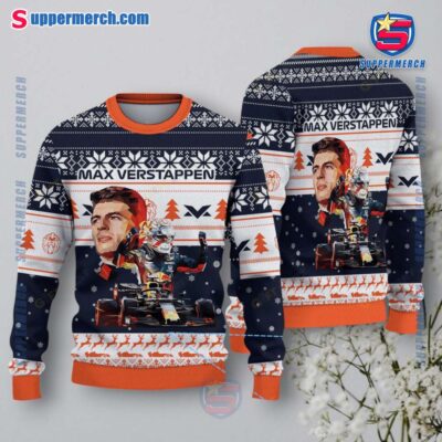Max Verstappen Racing Driver Ugly Christmas Sweater BEAGwjK