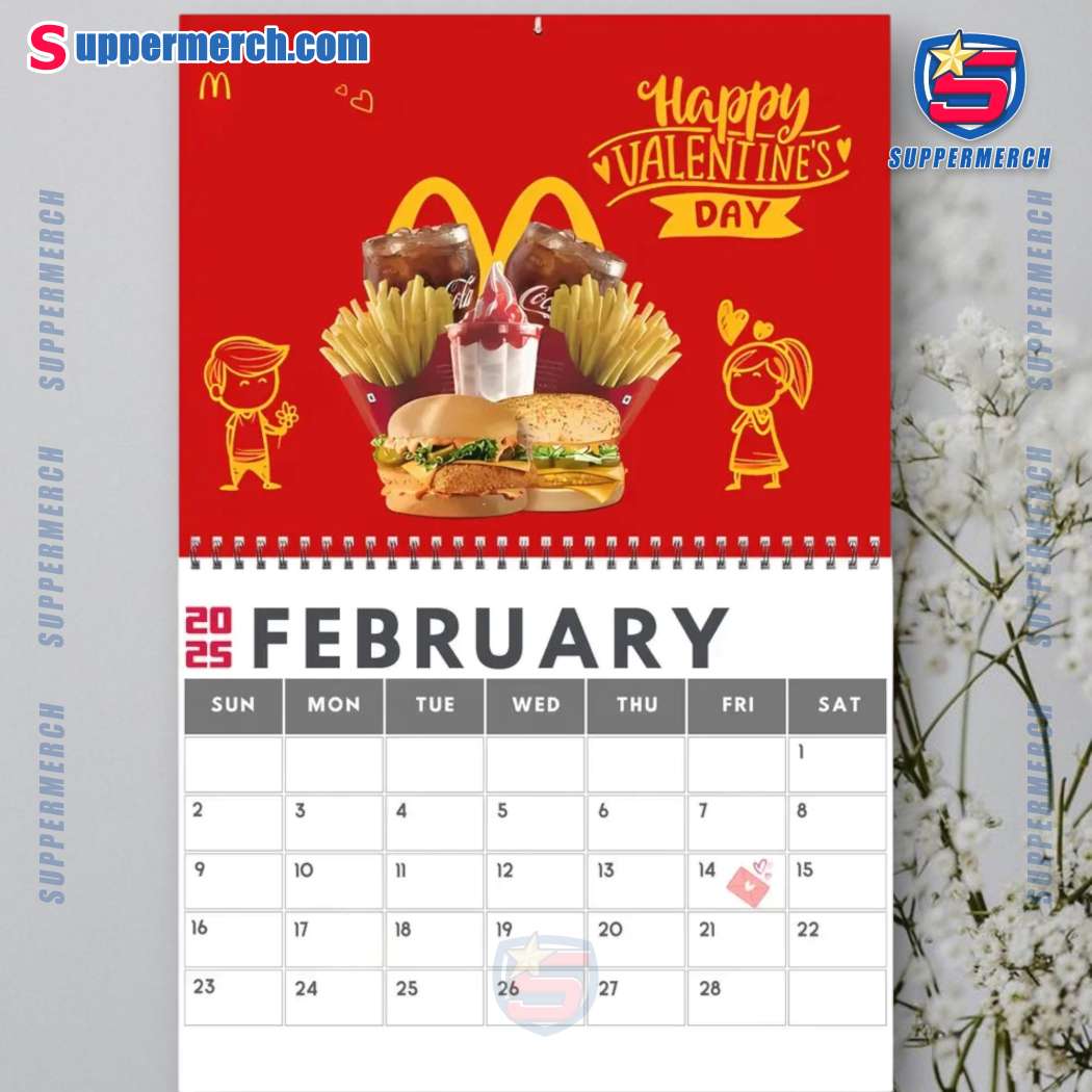 Mcdonald Wall Hanging Calendar 2025-b uhlxO4W