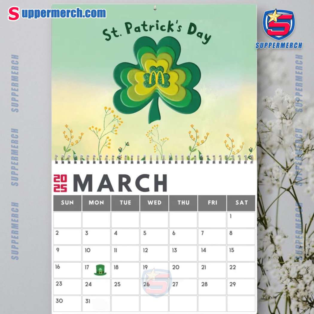 Mcdonald Wall Hanging Calendar 2025-c bKqdJTM