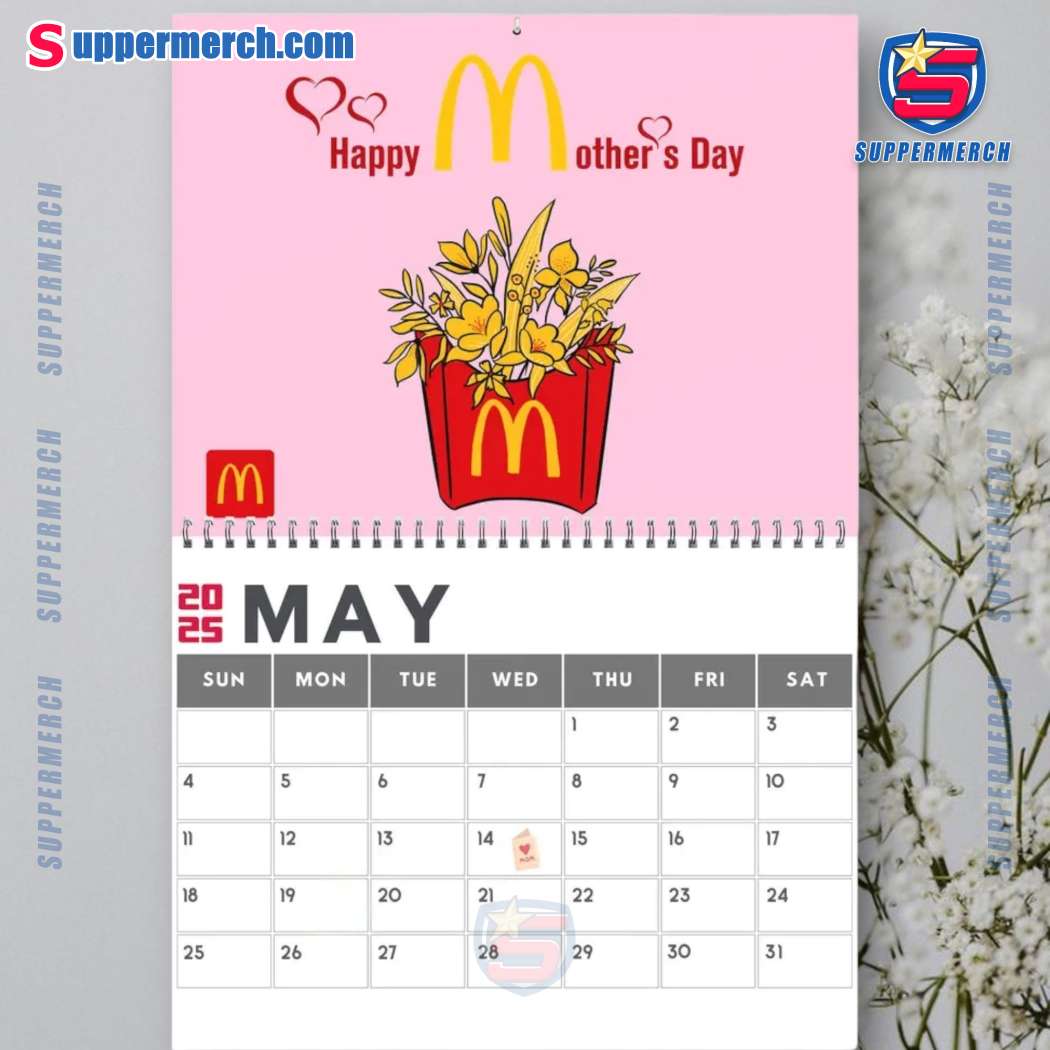 Mcdonald Wall Hanging Calendar 2025-y ji1zkJG