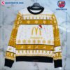 Mcdonald's Santa Hat Logo Christmas Sweater-c HPNAzT3