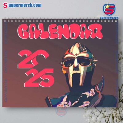 Mf Doom Wall Hanging Calendar 2025-a ihA3FgW