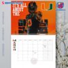 Miami Hurricanes Wall Hanging Calendar 2025-c D0XhbTs
