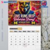 Michigan Wolverines Wall Hanging Calendar 2025-c 1UraRP3