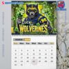 Michigan Wolverines Wall Hanging Calendar 2025-x emHBDUg