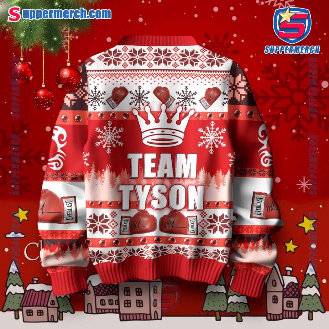 Mike Tyson Everyone Has A Plan Until They Get Punch In The Mouth Ugly Christmas Sweater-b ZoLsjSY