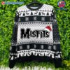 Misfits Christmas Hat Logo Sweater For Fans 0voAqHK