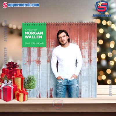 Morgan Wallen Singer Wall Hanging Calendar 2025-a T0JSG9y