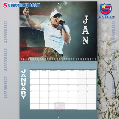 Morgan Wallen Wall Hanging Calendar 2025-a VEyGOlZ