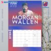 Morgan Wallen Wall Hanging Calendar 2025-c A3qUgFv