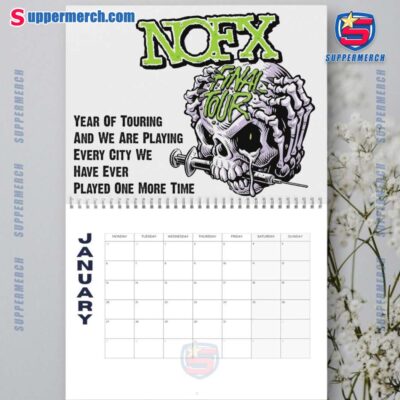 NOFX Wall Hanging Calendar 2025-a JGZfAYE