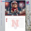 Nebraska Huskers Wall Hanging Calendar 2025-c mJgiZSF
