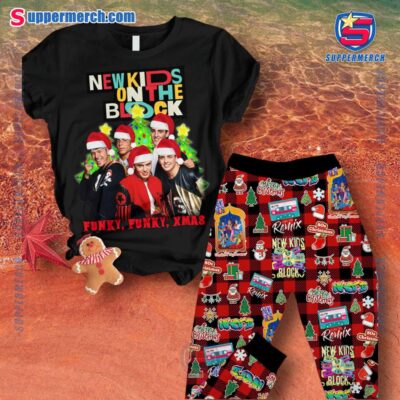 New Kids On The Block Funky Funky Xmas Pajamas Set-Photoroom 60XD2dQ