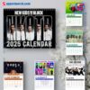 New Kids On The Block Wall Hanging Calendar 2025 D5fE4wj