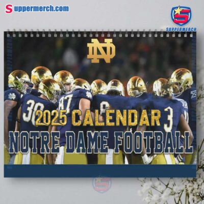 Notre Dame Fighting Irish Wall Hanging Calendar 2025-a qOWiocd