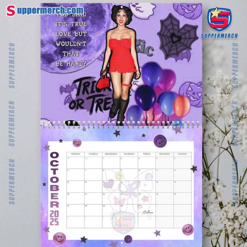 Olivia Rodrigo Wall Hanging Calendar 2025-c 0iyBOEw