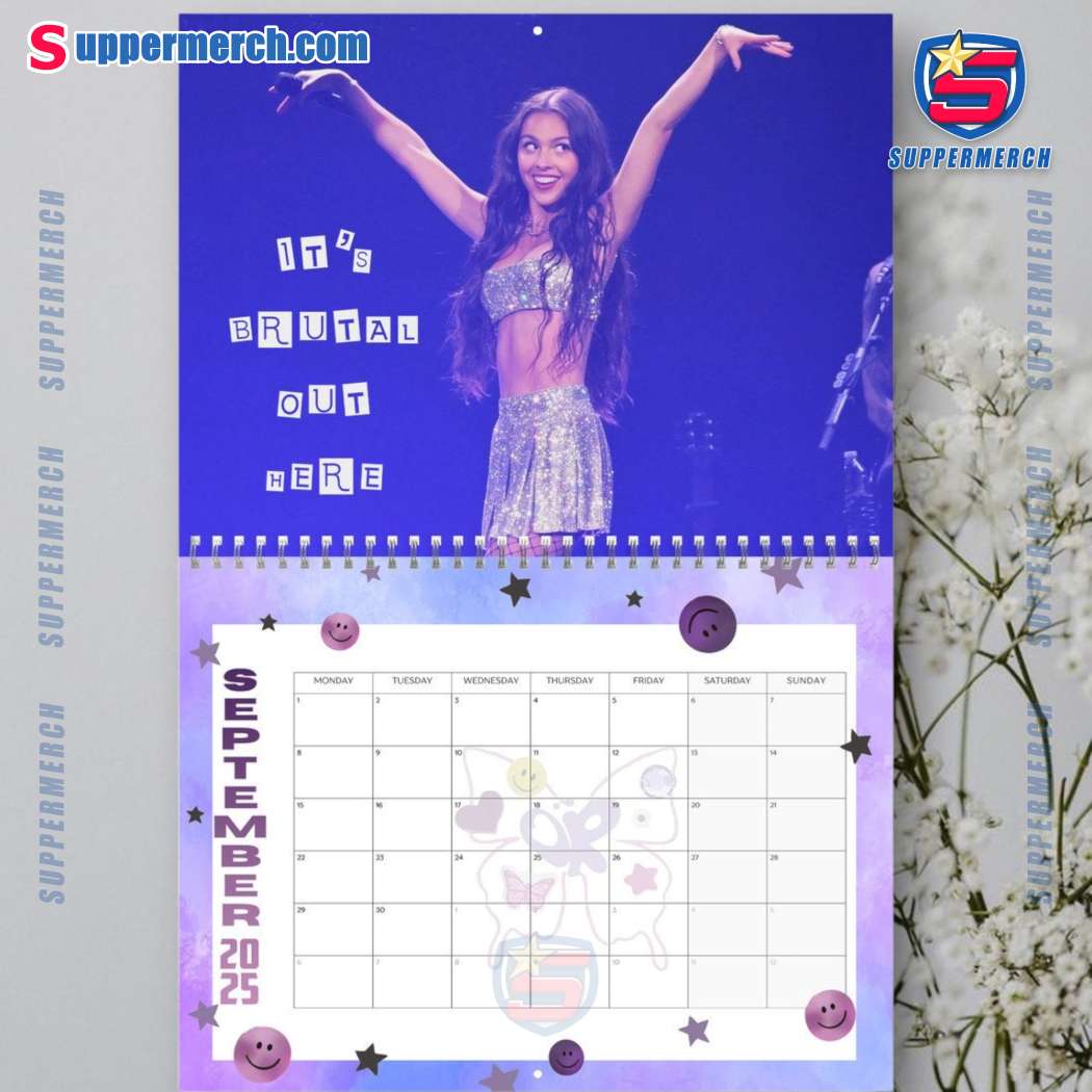 Olivia Rodrigo Wall Hanging Calendar 2025-x NWkFafE