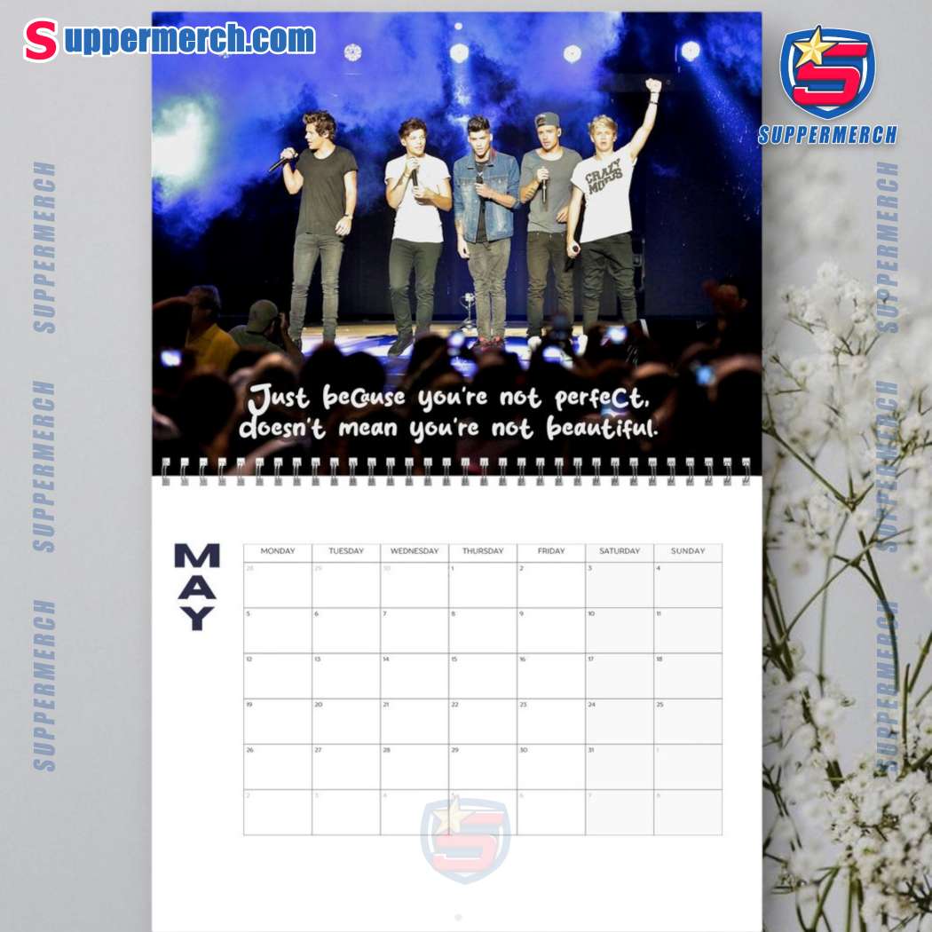 One Direction Wall Hanging Calendar 2025-z F17sQ89