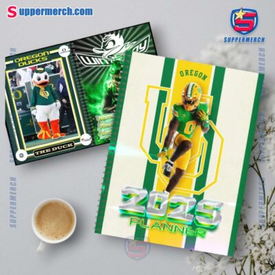 Oregon Ducks Win The Day 2025 Daily Planner-a vF297KD