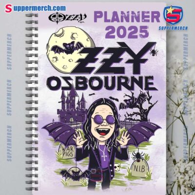 Ozzy Osbourne 2025 Daily Planner-a k5o2IE9