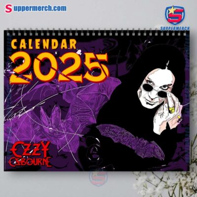 Ozzy Osbourne Wall Hanging Calendar 2025-a dkDQ7e0