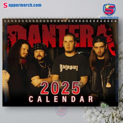 Pantera Music Wall Hanging Calendar 2025-a CedfFb2