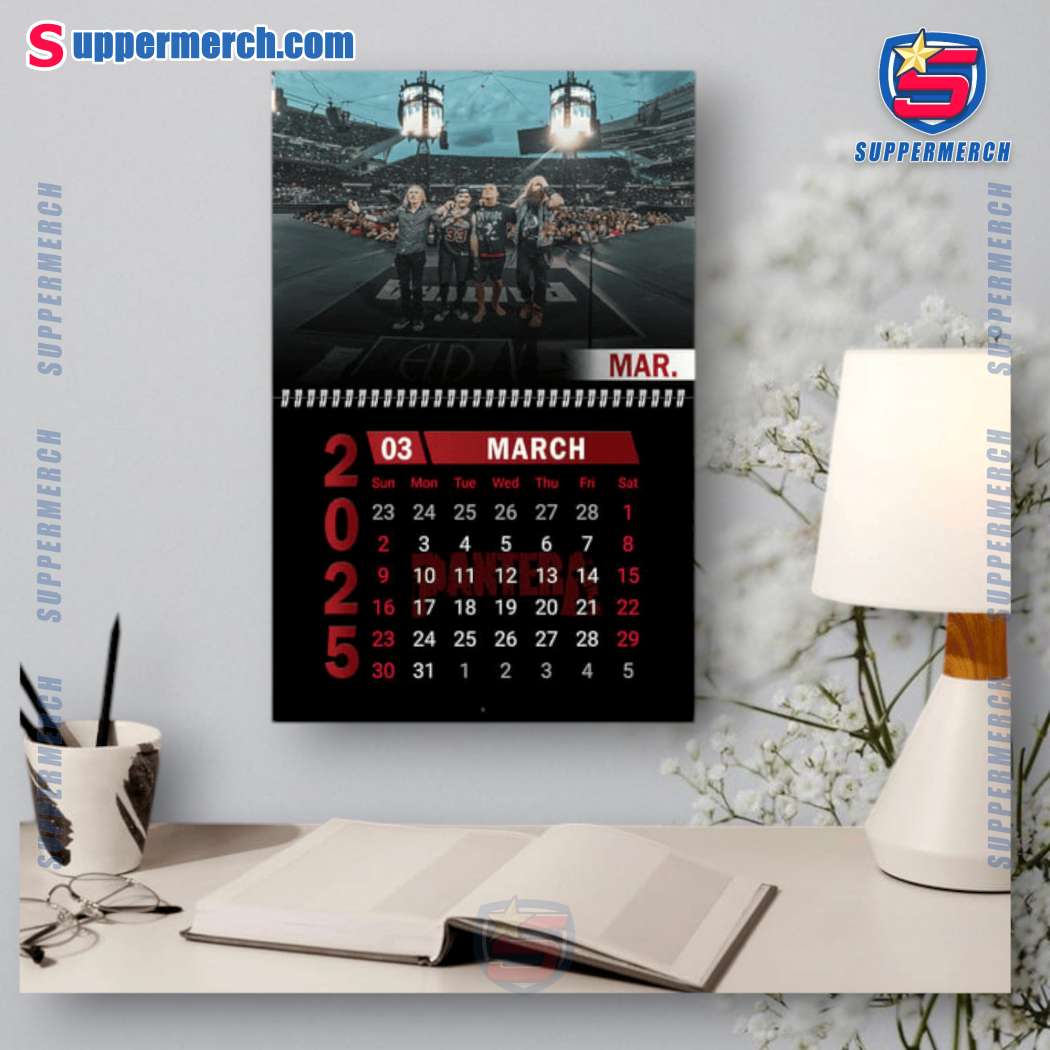 Pantera Music Wall Hanging Calendar 2025-x k36JlCM